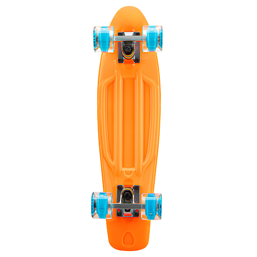 Скейтборд Fish, дека PP р-р 22"х6", колеса 60х45мм 78А, PU, LED, ABEC-7, подвеска алм.3,25" в/п в Джамбо Тойз #6