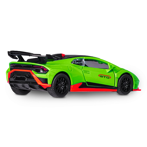 ТМ "Автопанорама" Машинка металл. 1:40 Lamborghini STO, зеленый, инерция, откр. двери, в/к 17,5*12,5*6,5 см в Джамбо Тойз #6