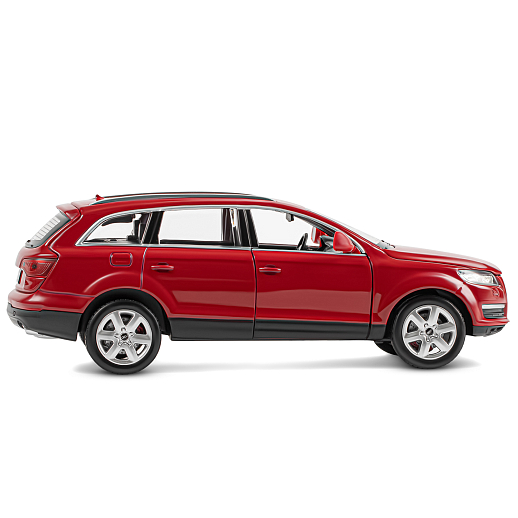 ТМ "Автопанорама" Машинка металлическая 1:24 Audi Q7, бордовый, откр. двери, капот и багажник, свободный ход колес, в/к 24,5*12,5*10,5 см в Джамбо Тойз #7