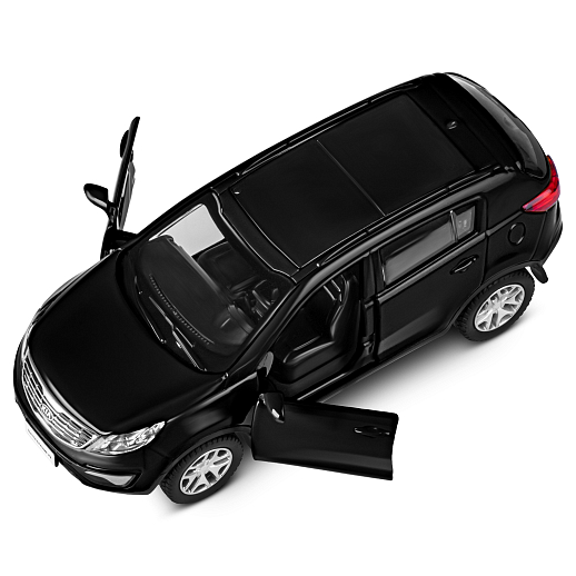 ТМ "Автопанорама" Машинка металлическая 1:39 KIA SPORTAGE R, черный, откр. двери, инерция, в/к 17,5*12,5*6,5 см в Джамбо Тойз #10
