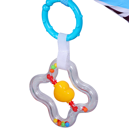 ТМ "Smart Baby" Коврик развивающий " Озорные животные" голубой, в/к 56х50,5х6,5х8 см в Джамбо Тойз #9