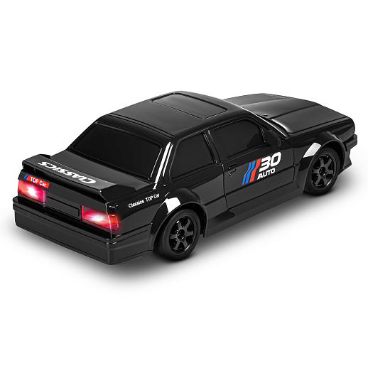 Р/у машинка для дрифта М1:24,2.4GHz,4WD,сменные шины 4шт., конусы 4шт.,свет,с аккум.,цвет черный,в/к 22,4х14,5х10,8см в Джамбо Тойз #8