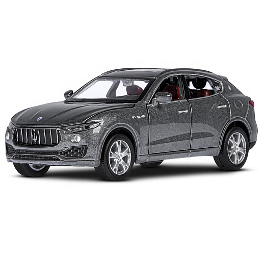 ТМ "Автопанорама" Машинка металл.1:32 Maserati Levante SUV, серый, откр. двери и капот, свет, звук, инерция в/к 18*9*13,5 см в Джамбо Тойз #2