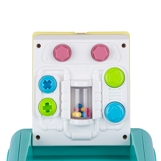 ТМ "Smart Baby" Развивающая игрушка "Автобус" цвет бирюзовый, Шаинский, 57 звуков, стихов, мелодий, песен. Сказки и загадки. Свет, звук, регулирующаяся громкость, в/к 31х22,5х23,5 см в Джамбо Тойз #19