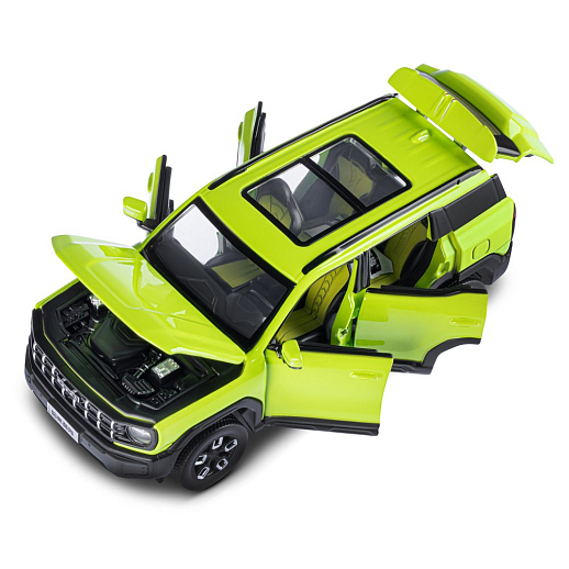 ТМ "Автопанорама" Машинка металлическая 1:32 Haval Kugou, зелен., свет, звук, откр. двери, капот и дверка багажника, инерция, в/к в Джамбо Тойз #14