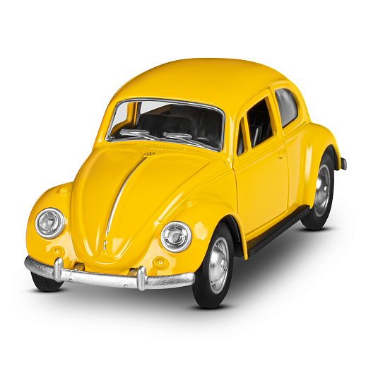 Игрушка для детей: Машинка металлическая 1:36 Volkswagen, цвет желтая, инерция, артикул JB1251751 в Джамбо Тойз #5