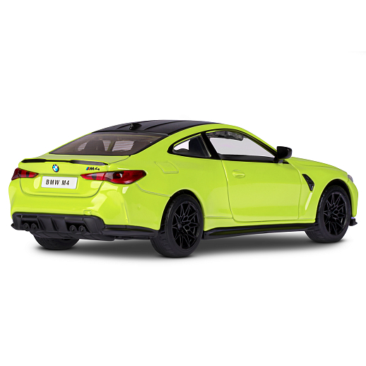 ТМ "Автопанорама" Машинка металлическая 1:32 BMW M4 (G82) желтый, открываются двери, свет, звук, инерция, в/к 19*9*7 см в Джамбо Тойз #12