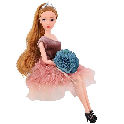 Кукла "Принцесса"с шарнирными руками и ногами, в комплекте домашний питомец, аксессуары, в/к 34,5х6,6х34,5 см в Джамбо Тойз #9