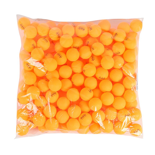 Мячи для настольного тенниса, в комплекте 150 шт, ABC пластик, цвет оранжевый, в/п 35х35х9 см в Джамбо Тойз