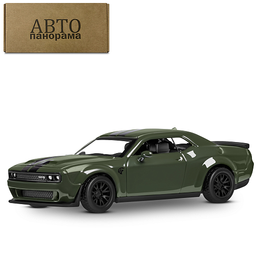 Игрушка для детей: Машинка металлическая 1:44 Dodge, цвет зеленый, инерция, артикул JB1251776 в Джамбо Тойз