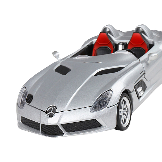 ТМ "Автопанорама" Машинка металл., 1:24 Mercedes-Benz SLR McLaren Stirling Moss, свободный ход колес, откр. двери и капот, свет, звук, в/к 24,5*12,5*10,5 см в Джамбо Тойз #5