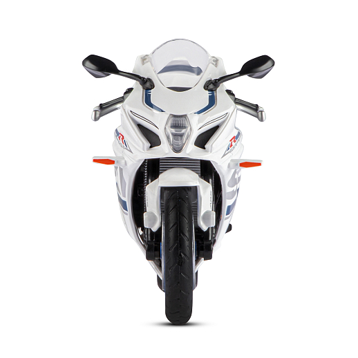 ТМ "Автопанорама" Мотоцикл металл. 1:12 SUZUKI GSX-R1000, белый, свободный ход колес, в/к 7,1 х 11,7 х 20,6 см в Джамбо Тойз #9