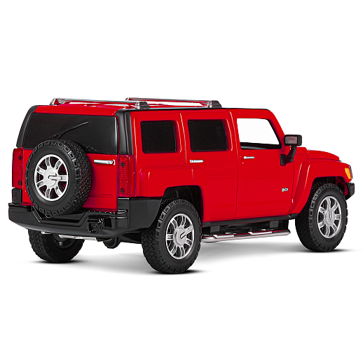 ТМ "Автопанорама" Машинка металлическая, 1:24, Hummer H3, красный,  откр. передние и задняя дверь, капот, свет, звук, свободный ход колес, в/к 24,5 х 12,5 х 10,5 см в Джамбо Тойз #10