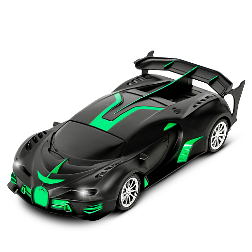 AUTODRIVE Р/У Машинка, 1:18, 4 канала, свет, черно-зеленый, в/к 10,5*8*21,5 см в Джамбо Тойз #5