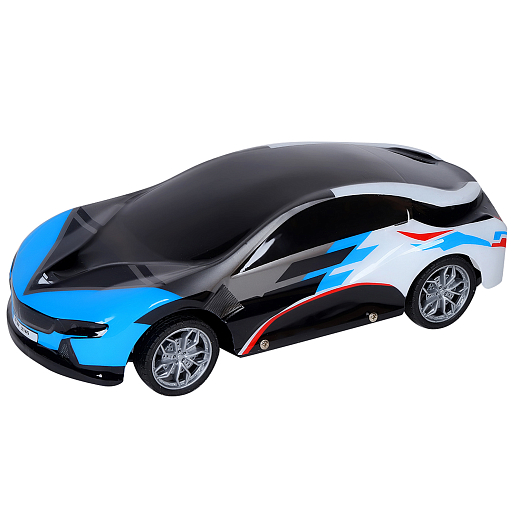 Р/У AUTODRIVE Машина с 3D подсветкой корпуса/пульта,М1:14, 4 канала,с аккум.,цв.голубой,в/к 34*14,5*12см в Джамбо Тойз #3