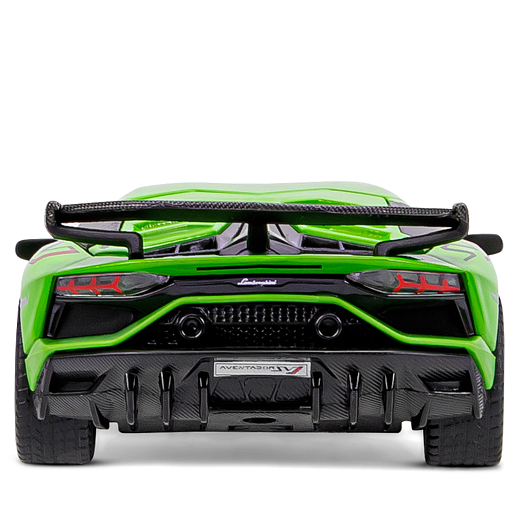 ТМ "Автопанорама" Машинка металлическая 1:32 Lamborghini SVJ, зеленый, откр. двери и багажник, свет, звук, инерция,  в/к 17,5*12,5*6,5 см в Джамбо Тойз #11
