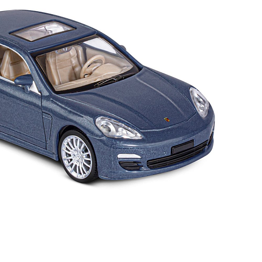 ТМ "Автопанорама" Машинка металлическая 1:32 Porsche Panamera S, синий, свет, звук, откр. двери, инерция, в/к 17,5*13,5*9 см в Джамбо Тойз #18