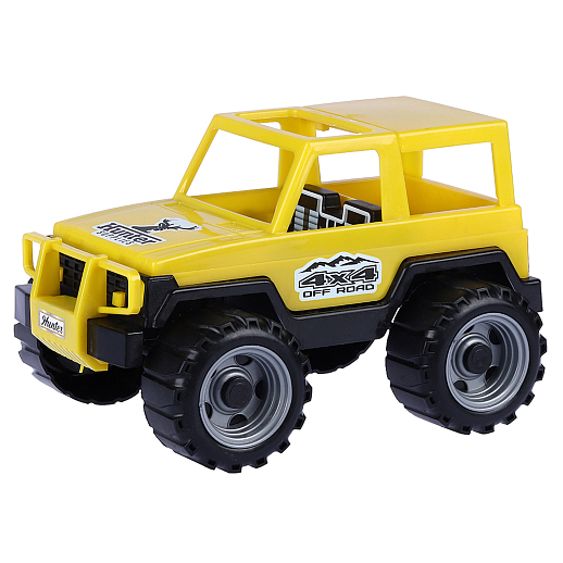 ТМ "Компания Друзей"  Внедорожник Охотник желтый 15x23x13,5 см в Джамбо Тойз