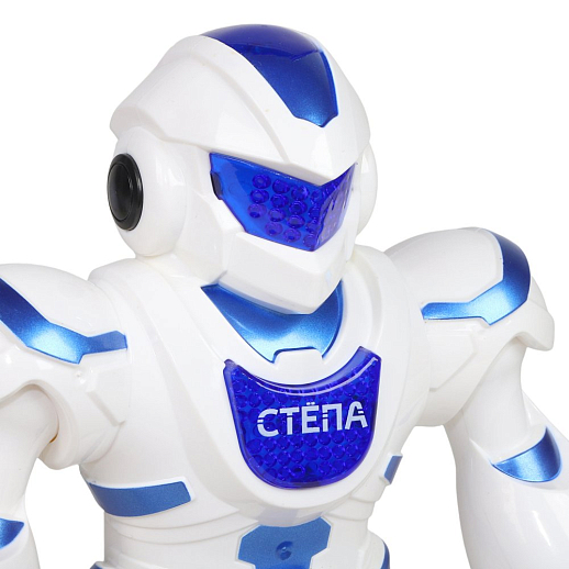 ТМ "Smart Baby" Робот Стёпа, движения (вперед, назад, влево, вправо), обучение (интересные факты о космосе), танцы, считалочки, скороговорки, высота робота 23 см, в/к 27*9,5*18,5 см в Джамбо Тойз #4