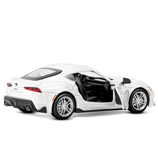 ТМ "Автопанорама" Машинка металл. 1:31 Toyota Supra [US], белый, откр. двери, свет, звук, инерция в/к 18*9*13,5 см в Джамбо Тойз #14