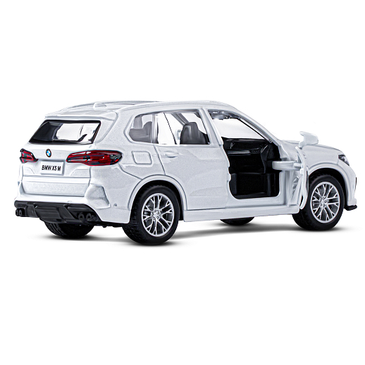 ТМ "Автопанорама" Машинка металлическая 1:43 BMW X5M, белый, инерция, откр. двери, в/к 17,5*12,5*6,5 см в Джамбо Тойз #13