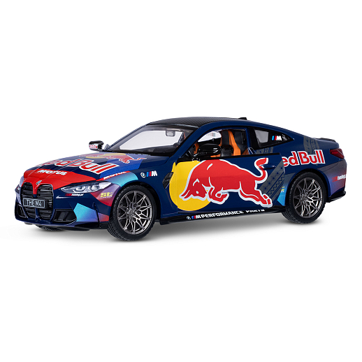 Игрушка для детей: Машинка металлическая, 1:24 BMW, цвет голубой, свет, звук, свободный ход колес, артикул JB1251740 в Джамбо Тойз #4
