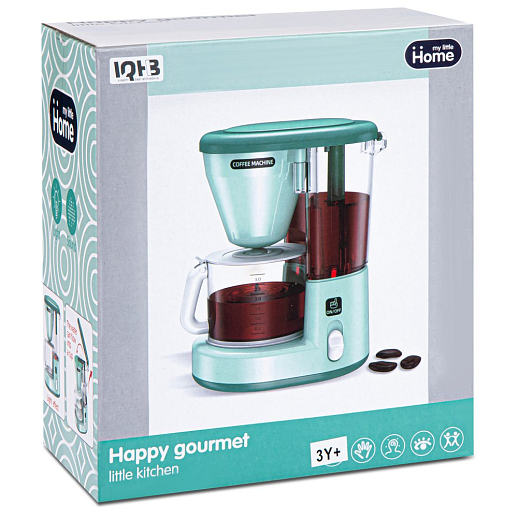 Игрушечная бытовая техника - кофеварка,со звук.и свет.эффектами, в  бел.кор. 15,4*9,9*17,7 см в Джамбо Тойз #2