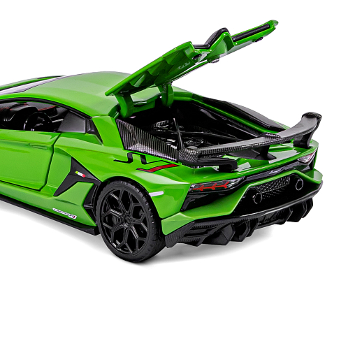 ТМ "Автопанорама" Машинка металлическая 1:32 Lamborghini SVJ, зеленый, откр. двери и багажник, свет, звук, инерция,  в/к 17,5*12,5*6,5 см в Джамбо Тойз #16