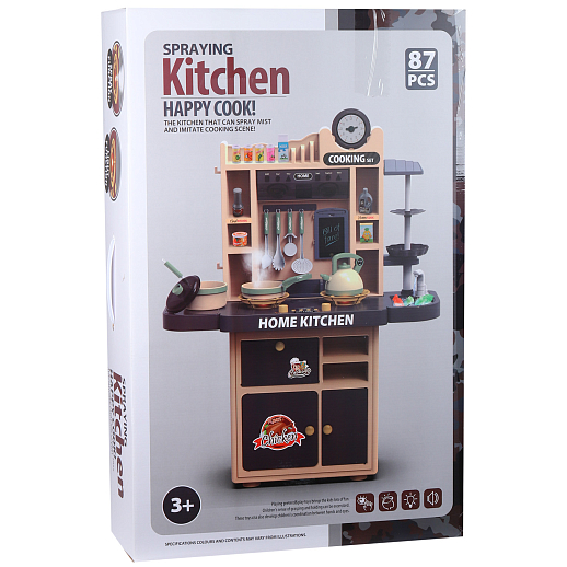 Игровой набор "Кухня", с паром, в/к 51х19х79 см в Джамбо Тойз #2