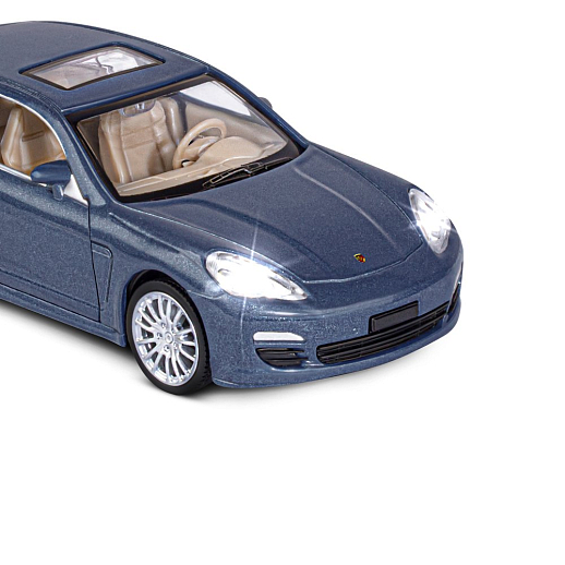 ТМ "Автопанорама" Машинка металлическая 1:32 Porsche Panamera S, синий, свет, звук, откр. двери, инерция, в/к 17,5*13,5*9 см в Джамбо Тойз #19