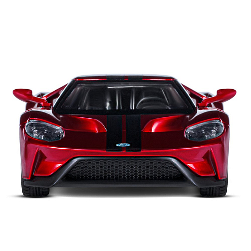 ТМ "Автопанорама" Машинка металлическая 1:32 Ford GT, красный, откр. двери, свет, звук, инерция, в/к 19*9*7 см в Джамбо Тойз #9