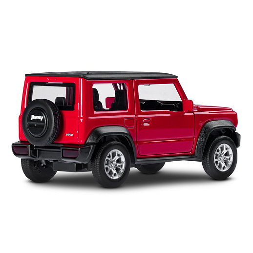 ТМ "Автопанорама" Машинка металлическая 1:32 Suzuki Jimny, красная, в/к в Джамбо Тойз #9