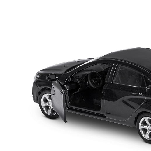 ТМ "Автопанорама" Машинка металлическая 1:43, LADA VESTA черная, откр. 2 двери., инерция + прицеп с катером в Джамбо Тойз #14