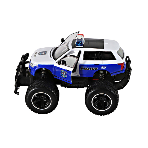 Р/У Монстр-трак "Полиция" М1:12, 27Hz, 5 каналов, свет фар, передн.двери открываются с пульта, синий.,в/к 52*30*25,5 см в Джамбо Тойз #8