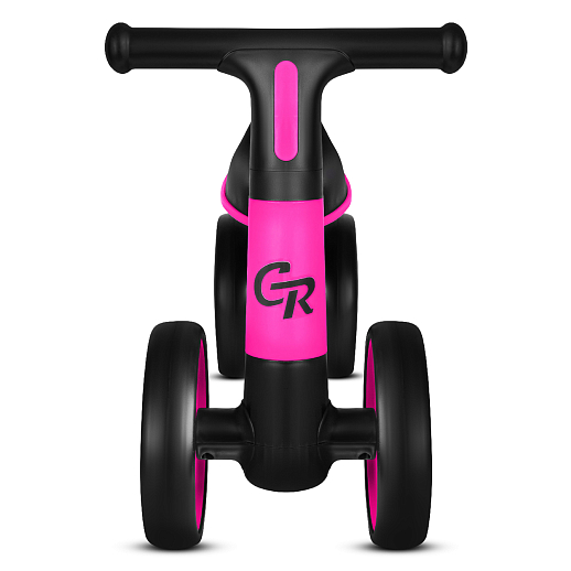 Беговел CITYRIDE, рама сталь, колеса пластик, музыка Шаинского, свет, розовый-черный, в/к в Джамбо Тойз #4