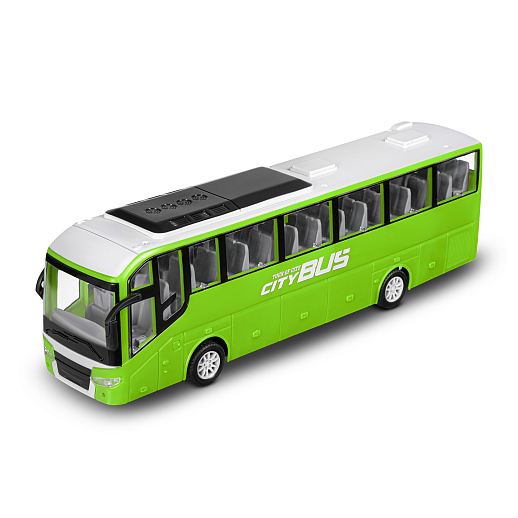 Р/У автобус,  с аккум., цвет зеленый, в/к 37,5*13,5*13,5см в Джамбо Тойз #7