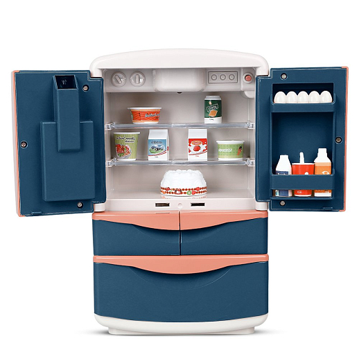 Холодильник с продуктами (20 шт.), со звук.и свет.эффект.,пар, в/к 23*10*20 см в Джамбо Тойз #12