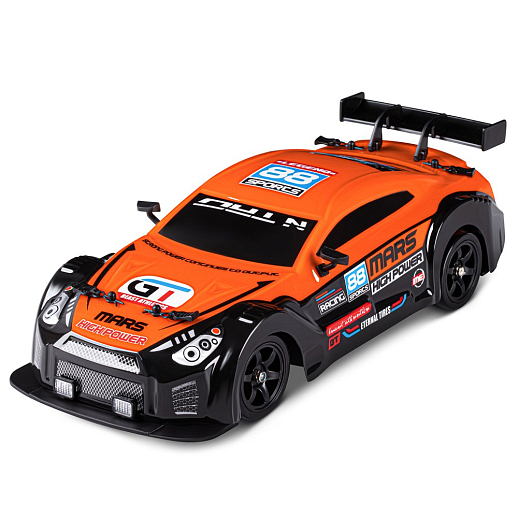 AUTODRIVE 1:16 2.4GHz Р/У Машина для дрифта с паром, 4WD, запасн.колеса 4шт., свет, с аккум, в/к 31*15*15см в Джамбо Тойз #2