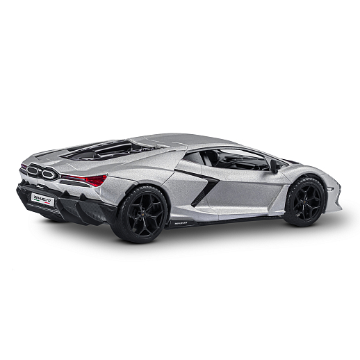 ТМ "Автопанорама" Машинка металл. 1:32 Lamborghini Revuelto, серый, инерция, откр. двери, в/к 17,5*12,5*6,5 см в Джамбо Тойз #11