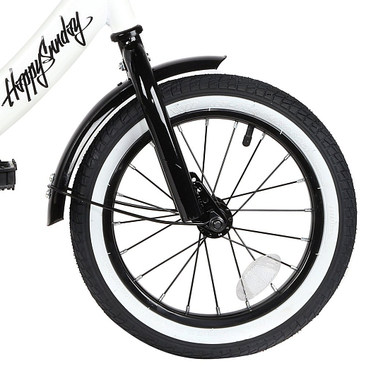 Детский велосипед "City-Ride HAPPYSUNDAY" -
рама сталь, диски сталь 14, покрышки 1,95, задние ножные тормоза, без переднего тормоза, звоночек, крылья сталь, страховочные колеса, отражатели задние на раме + отражатели на спицах, багажник сталь в Джамбо Тойз #4