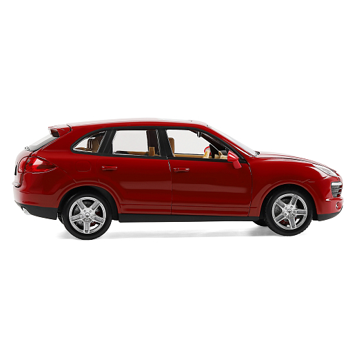 ТМ "Автопанорама"  Машинка металл. 1:24 Porsche Cayenne S, бордовый, свободный ход колес, откр. двери, капот и багажник, в/к 24,5*12,5*10,5 см в Джамбо Тойз #8