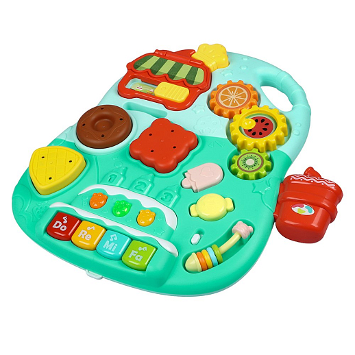 Ходунки, игровой центр, свет, звук, цвет зеленый, в/к 38х11х34,5 см в Джамбо Тойз #23