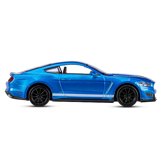 ТМ "Автопанорама" Машинка металлическая 1:32 Ford Shelby GT350, синий, свет, звук, откр. двери, капот и багажник, инерция, в/к 17,5*13,5*9 см в Джамбо Тойз #8