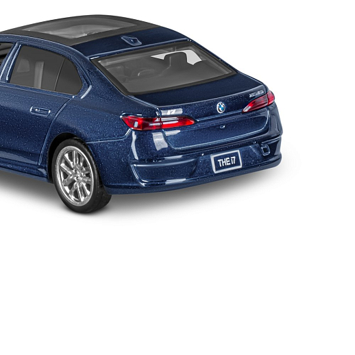 ТМ "Автопанорама" Машинка металл. 1:47 BMW I7, голубой, инерция, откр. двери, в/к 17,5*12,5*6,5 см в Джамбо Тойз #15