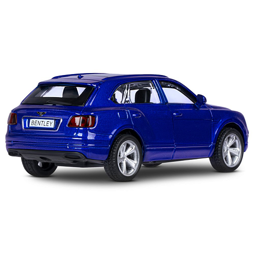 ТМ "Автопанорама" Машинка металлическая 1:45 BENTLEY BENTAYGA, синий, откр. двери, инерция, в/к 17,5*12,5*6,5 см в Джамбо Тойз #8