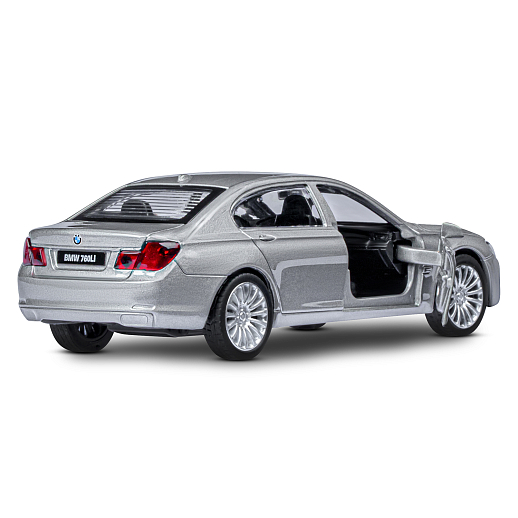 ТМ "Автопанорама" Машинка металлическая 1:46 BMW 760 LI, серебряный, откр. двери, инерция, в/к 17,5*12,5*6,5 см в Джамбо Тойз #14