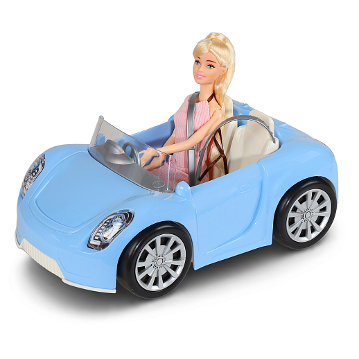Игровой набор "Автоледи", в комплекте кукла с шарнирными руками, автомобиль, в/к 32*20*20 см в Джамбо Тойз #2