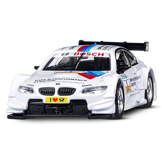 ТМ "Автопанорама" Машинка металлическая 1:42 BMW M3 DTM, белый, откр. двери, инерция, в/к 17,5*12,5*6,5 см в Джамбо Тойз #4
