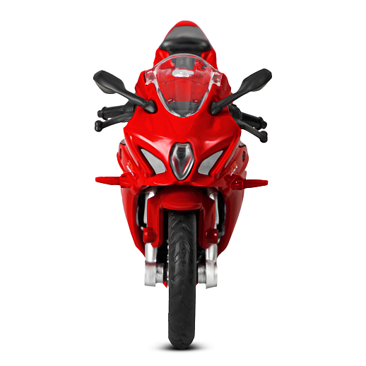 ТМ "Автопанорама" Мотоцикл металл. 1:18 SUZUKI GSR-R1000, красный, свободный ход колес, в/к 9,2 х 4,5 х 14 см в Джамбо Тойз #6