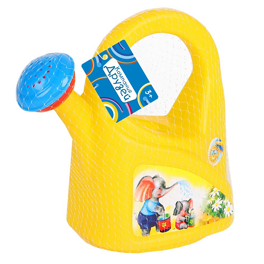Лейка детская ТМ "Компания Друзей" 1,4 л желтый 22х21х10 см в Джамбо Тойз #4